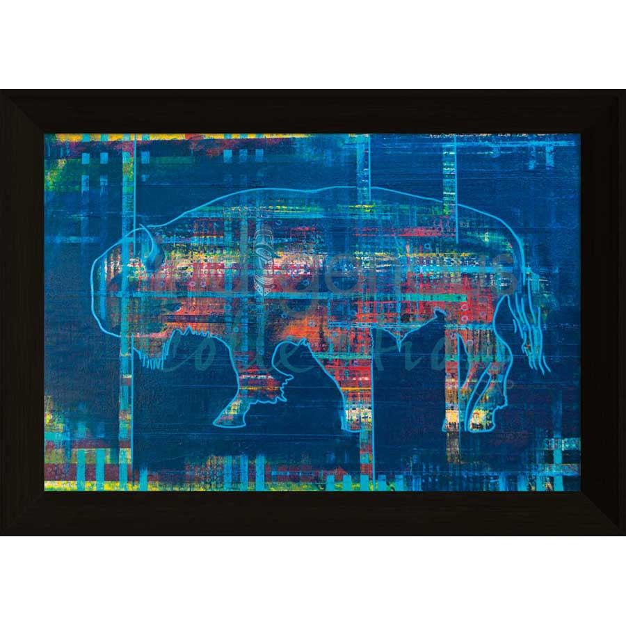 Bison I by artist Bill Hensley - Chickasaw. Indigenous Collection