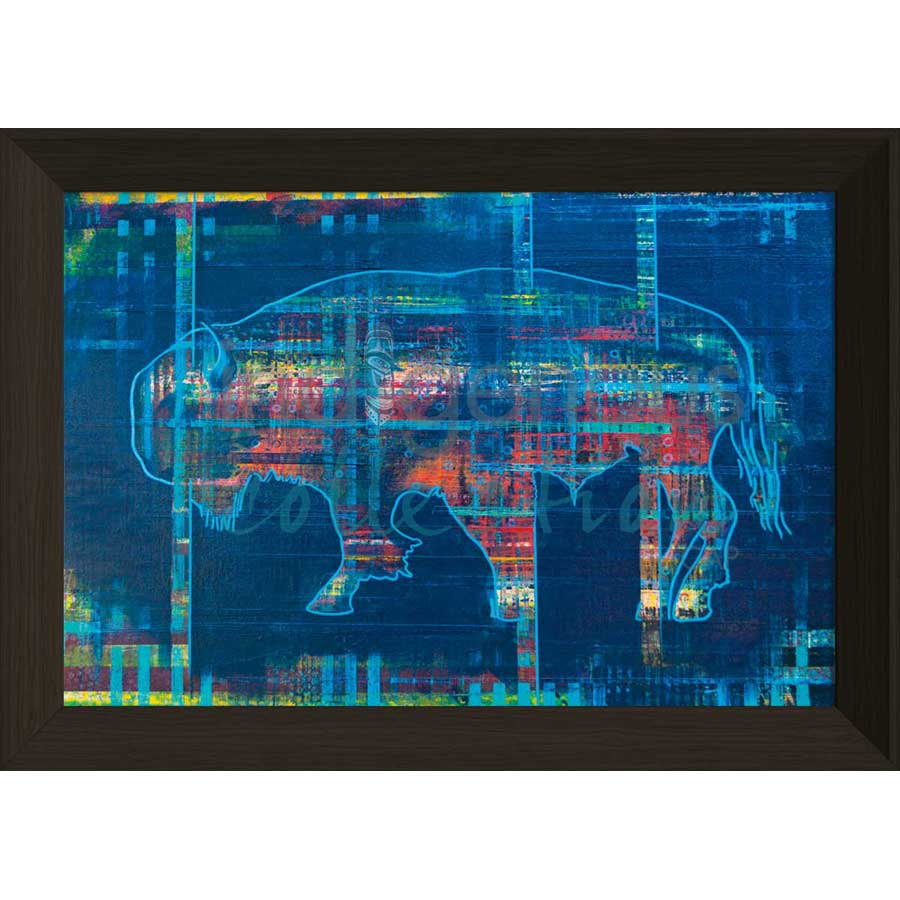 Bison I by artist Bill Hensley - Chickasaw. Indigenous Collection