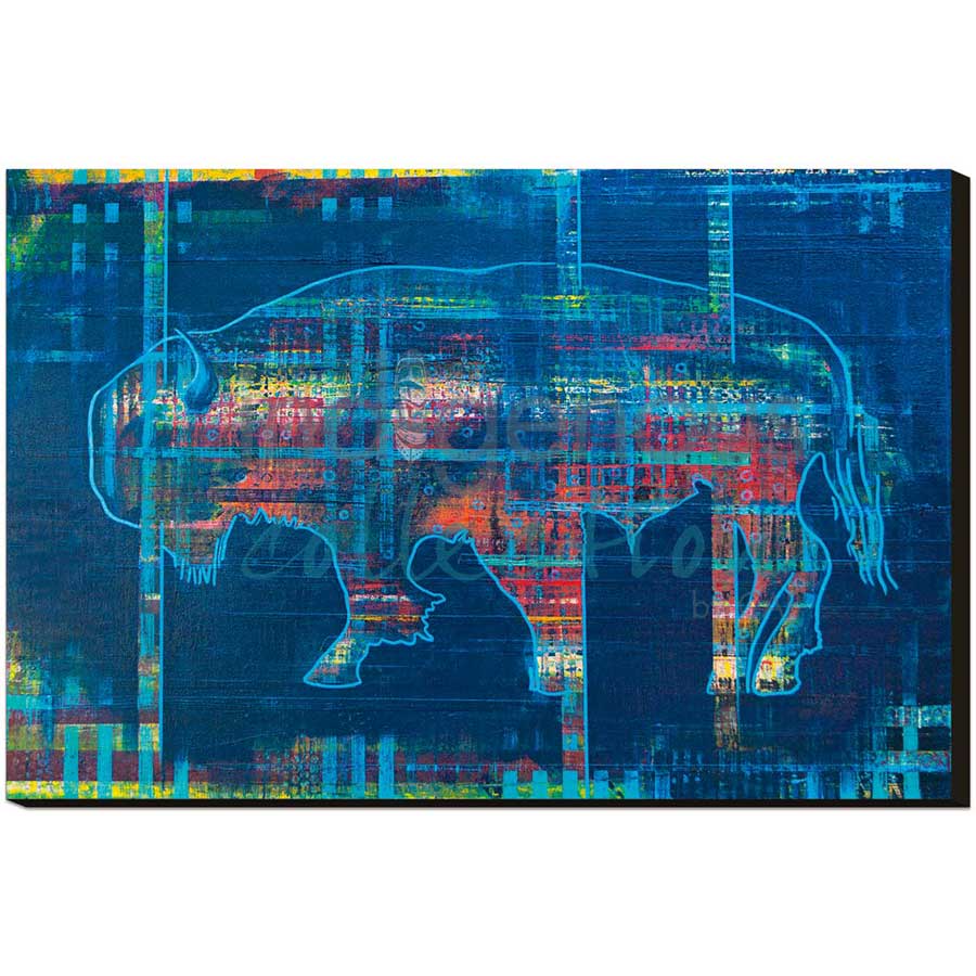 Bison I by artist Bill Hensley - Chickasaw. Indigenous Collection