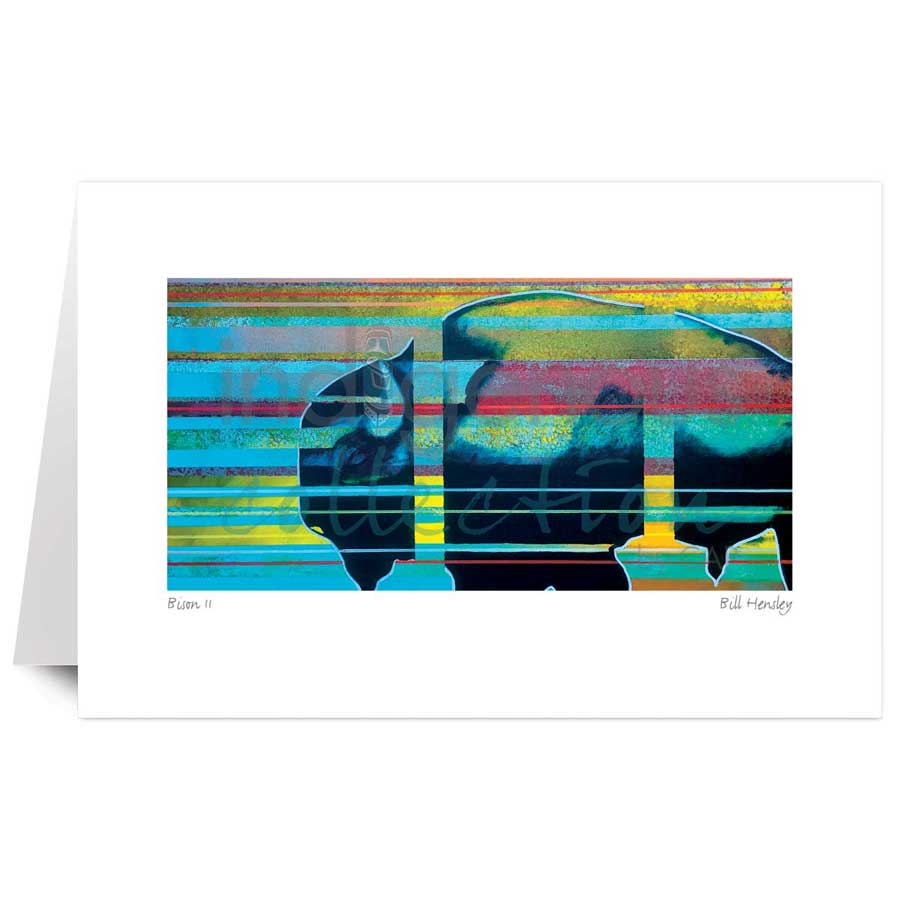 Bison II by artist Bill Hensley
