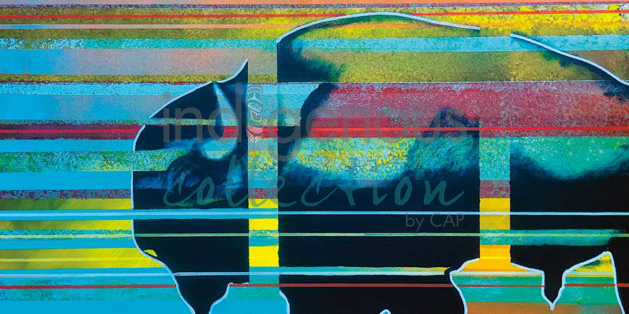 Bison II by artist Bill Hensley