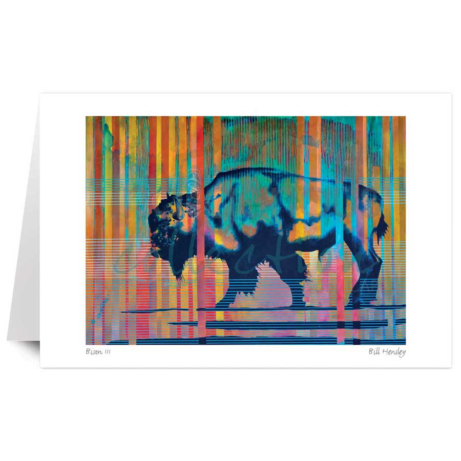 Bison III by artist Bill Hensley
