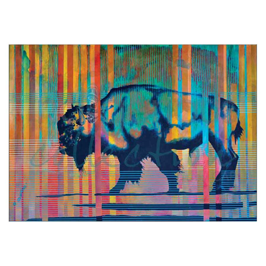 Bison III Canvas Prints