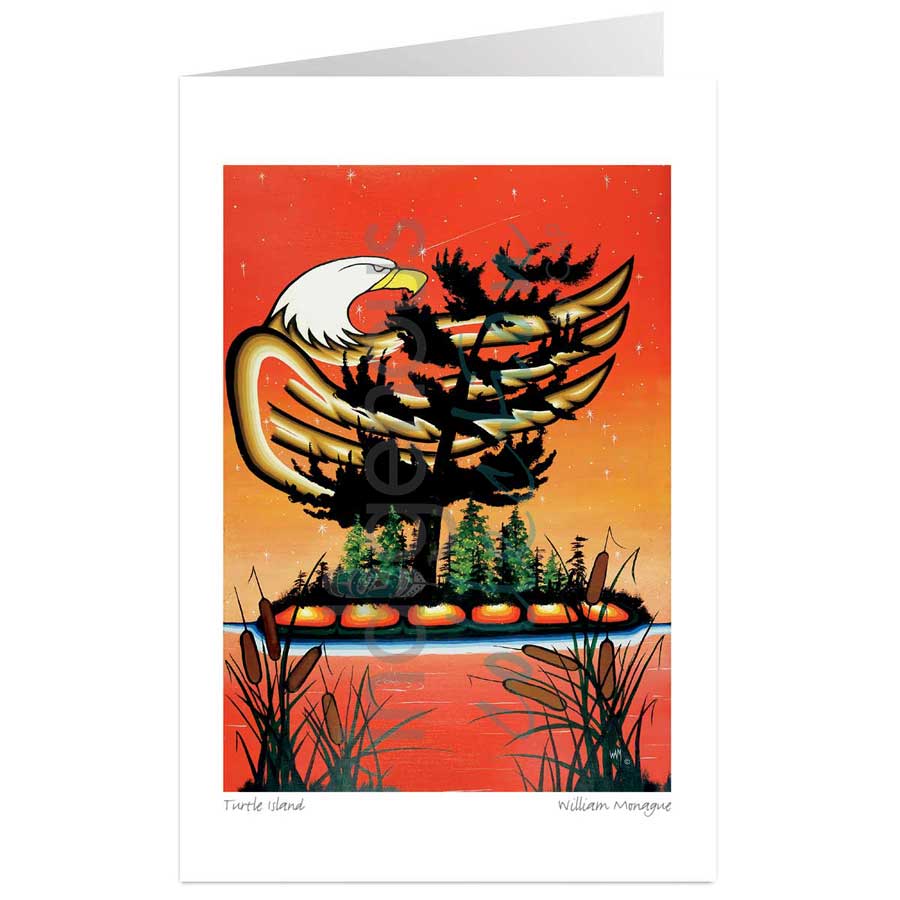 Eagle by artist William Monague