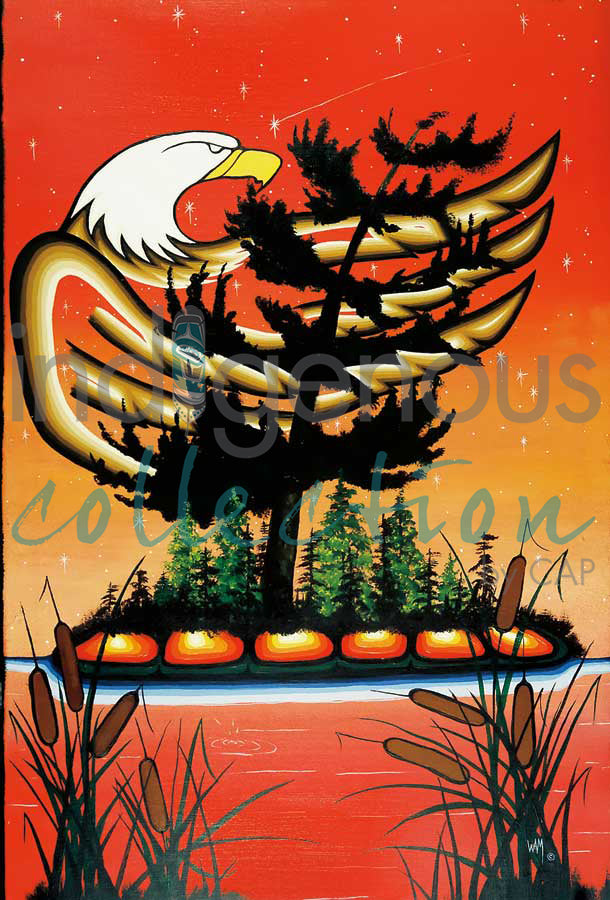 Eagle by artist William Monague