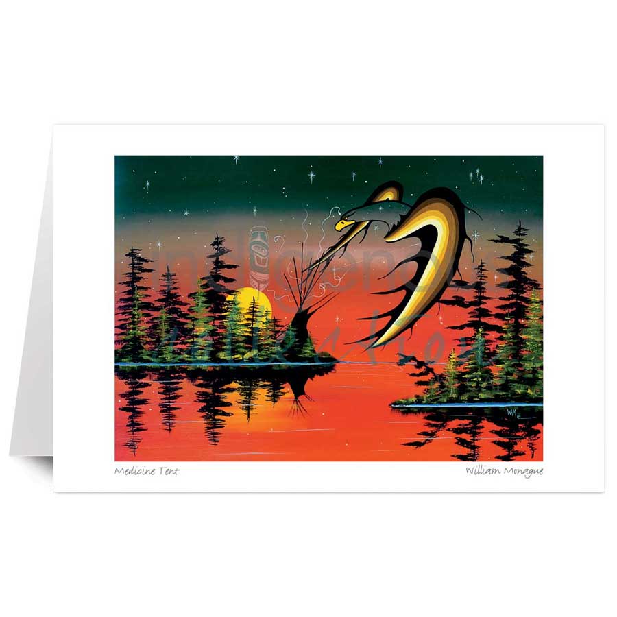 Medicine Tent by artist William Monague