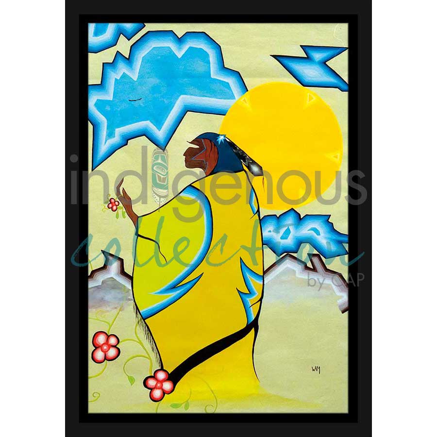 Nature by artist William Monague - Ojibway. Indigenous Collection