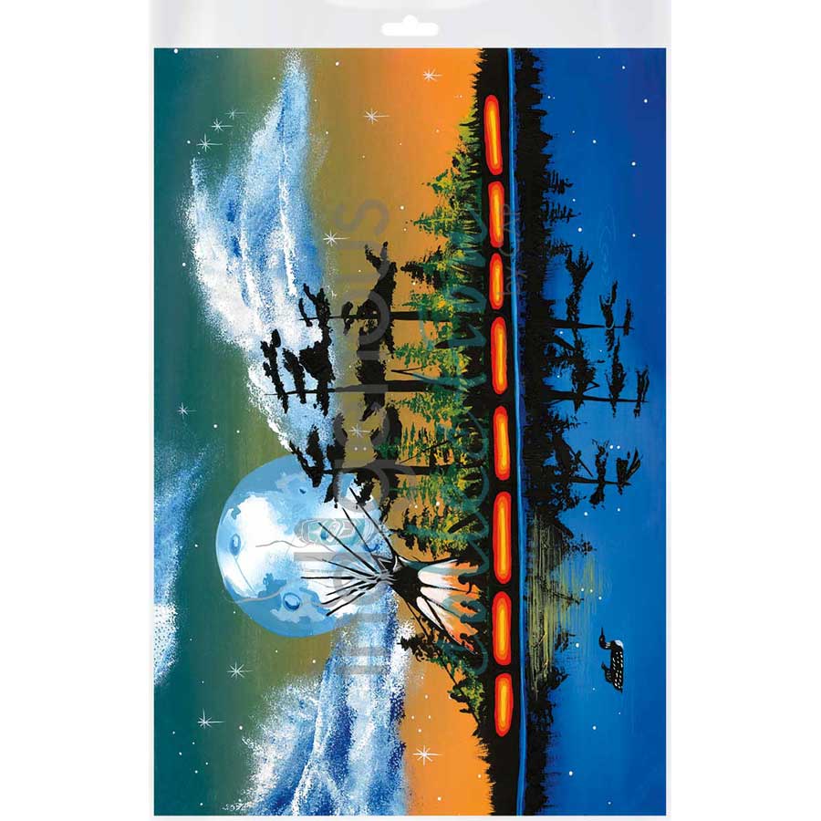 Teachings by artist William Monague - Ojibway. Indigenous Collection