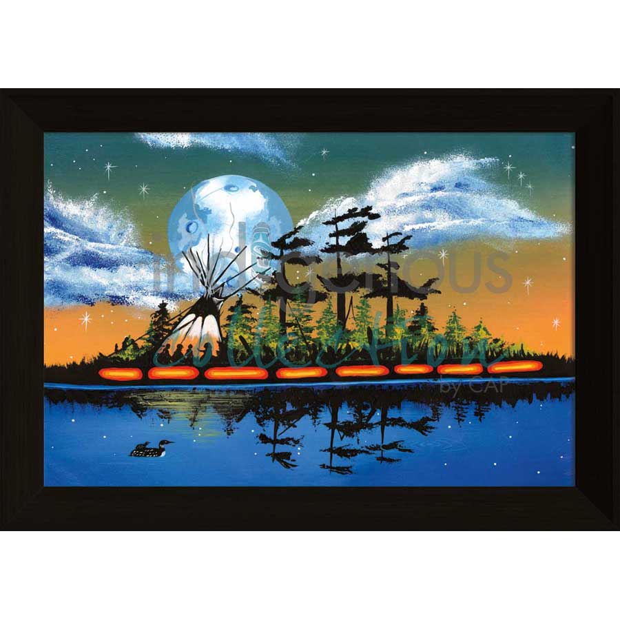 Teachings by artist William Monague - Ojibway. Indigenous Collection