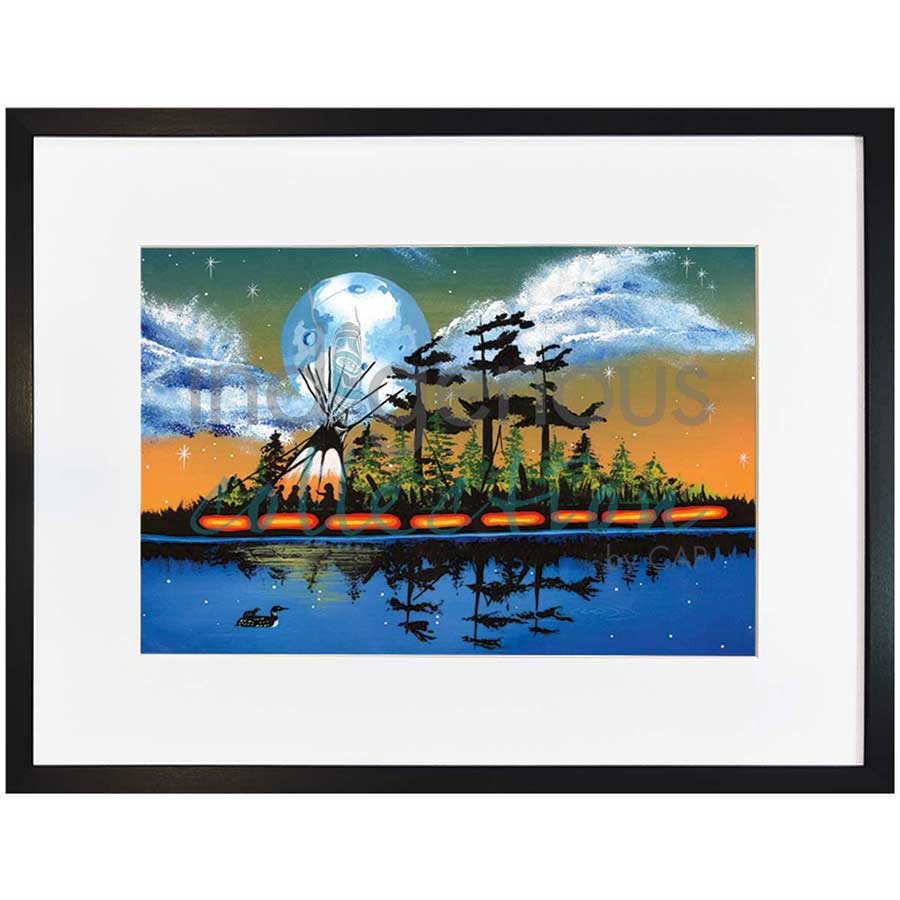 Teachings by artist William Monague - Ojibway. Indigenous Collection