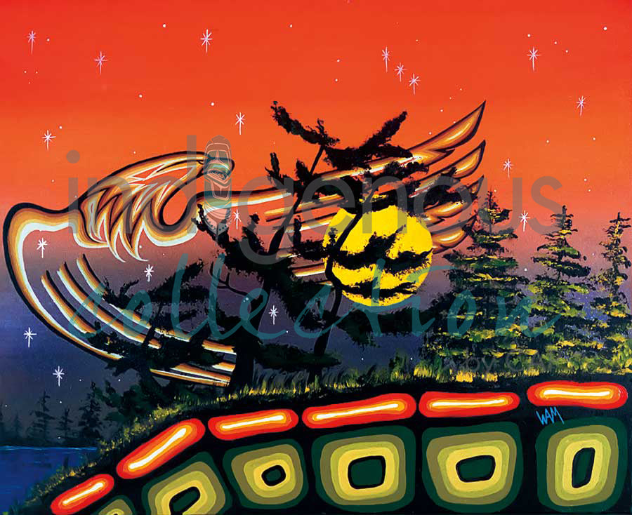 West Wind by artist William Monague