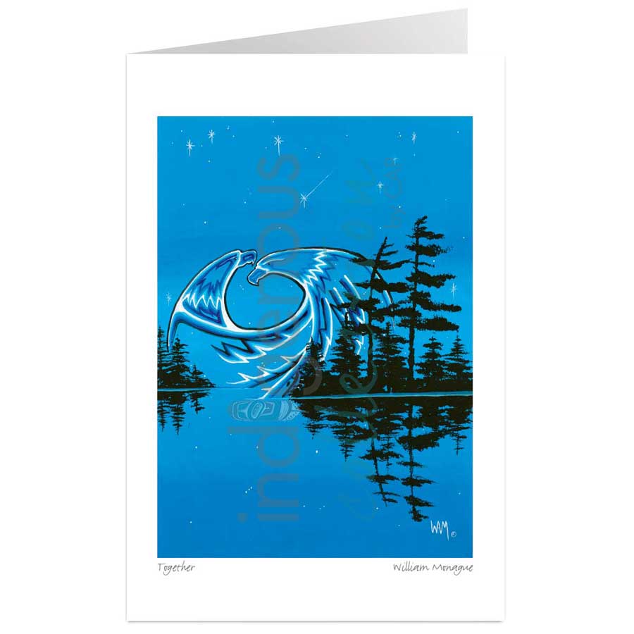 Two Eagles by artist William Monague