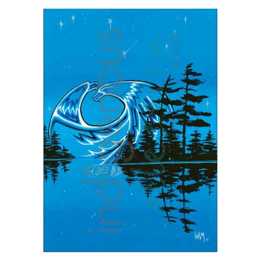 Two Eagles Canvas Prints