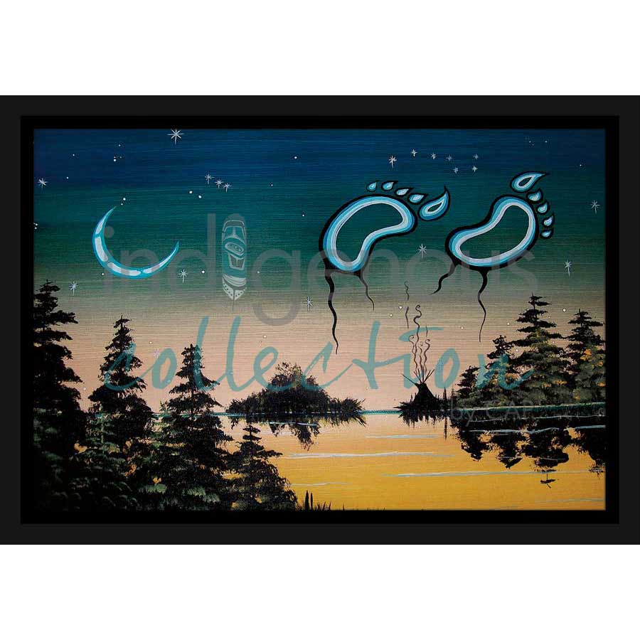 Bear Clan by artist William Monague - Ojibway. Indigenous Collection