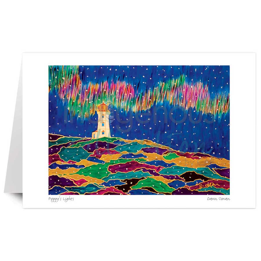 Peggy's Lights by artist Dawn Oman