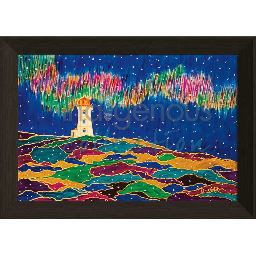 Peggy's Lights by artist Dawn Oman - Denesuline (Chipewyan). Indigenous Collection