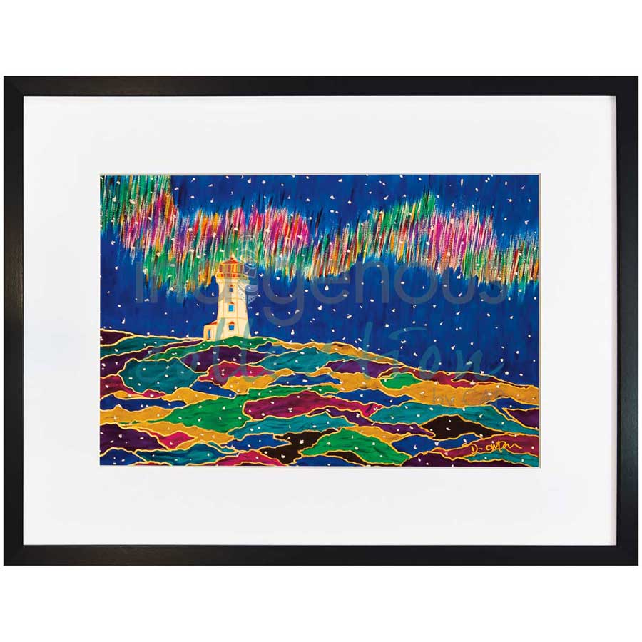 Peggy's Lights by artist Dawn Oman - Denesuline (Chipewyan). Indigenous Collection