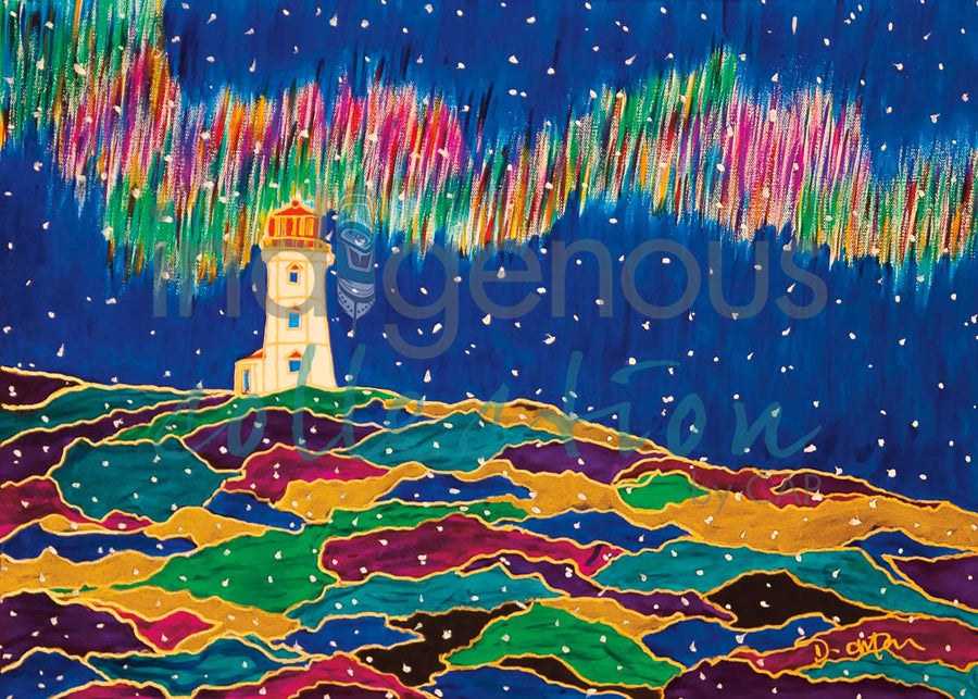 Peggy's Lights by artist Dawn Oman