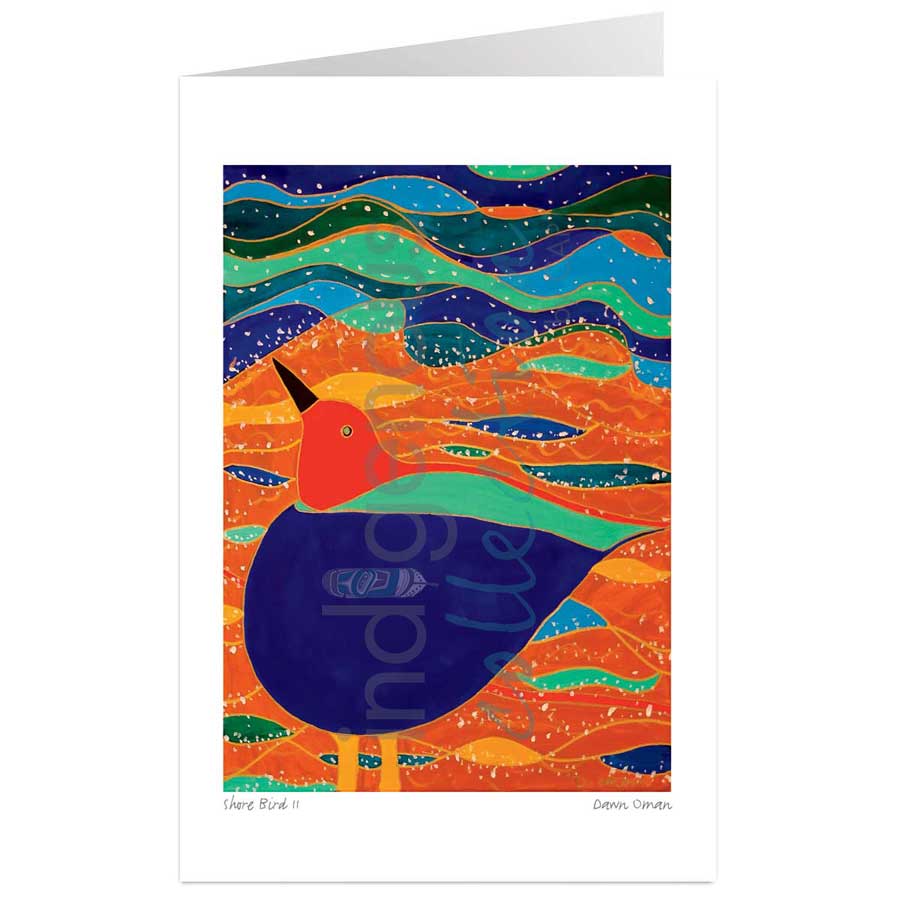 Shore Bird II by artist Dawn Oman