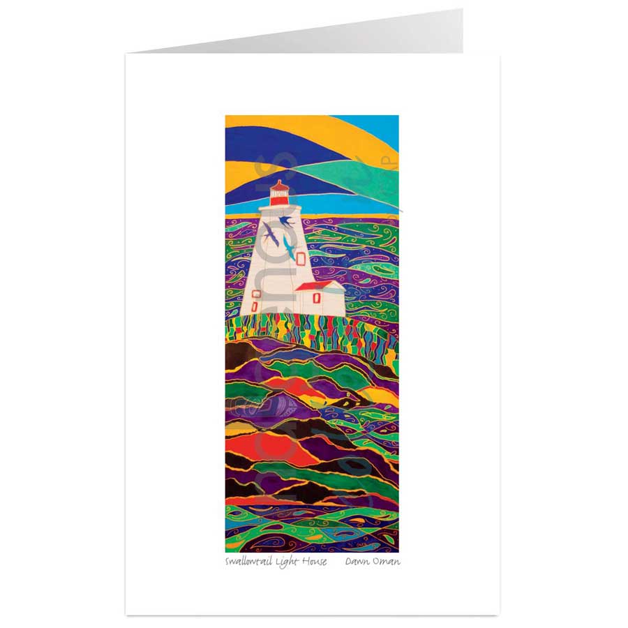 Swallowtail Light House by artist Dawn Oman