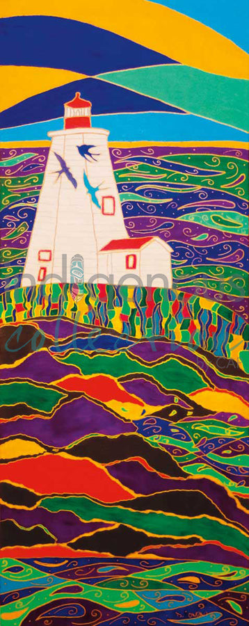 Swallowtail Light House by artist Dawn Oman