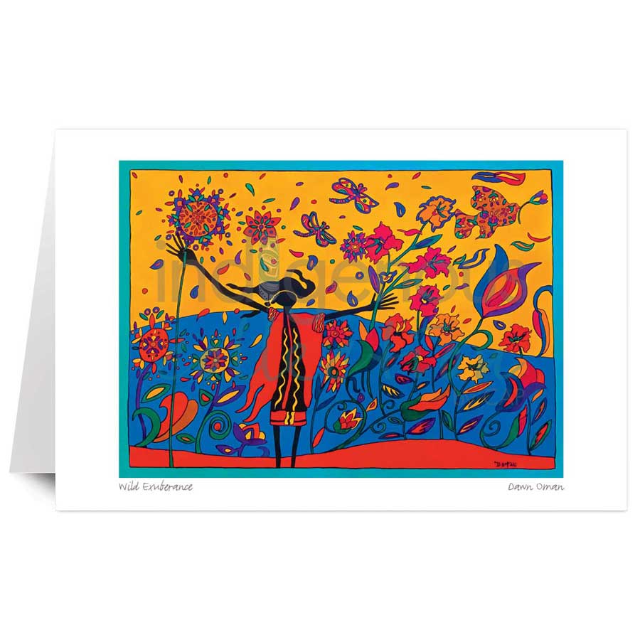 Wild Exuberance by artist Dawn Oman
