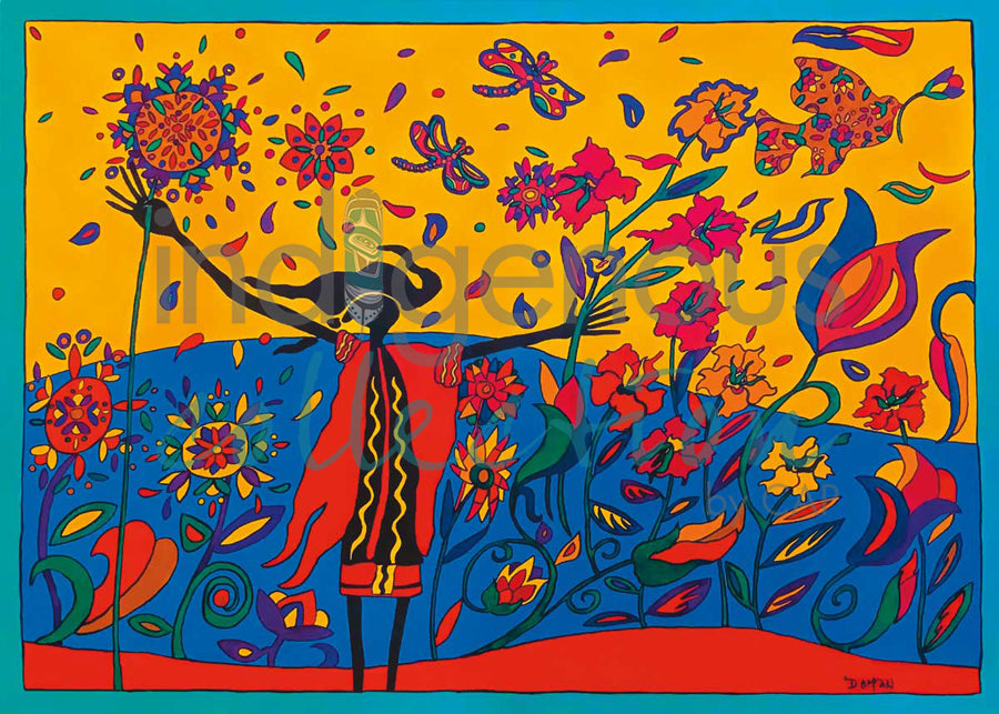 Wild Exuberance by artist Dawn Oman