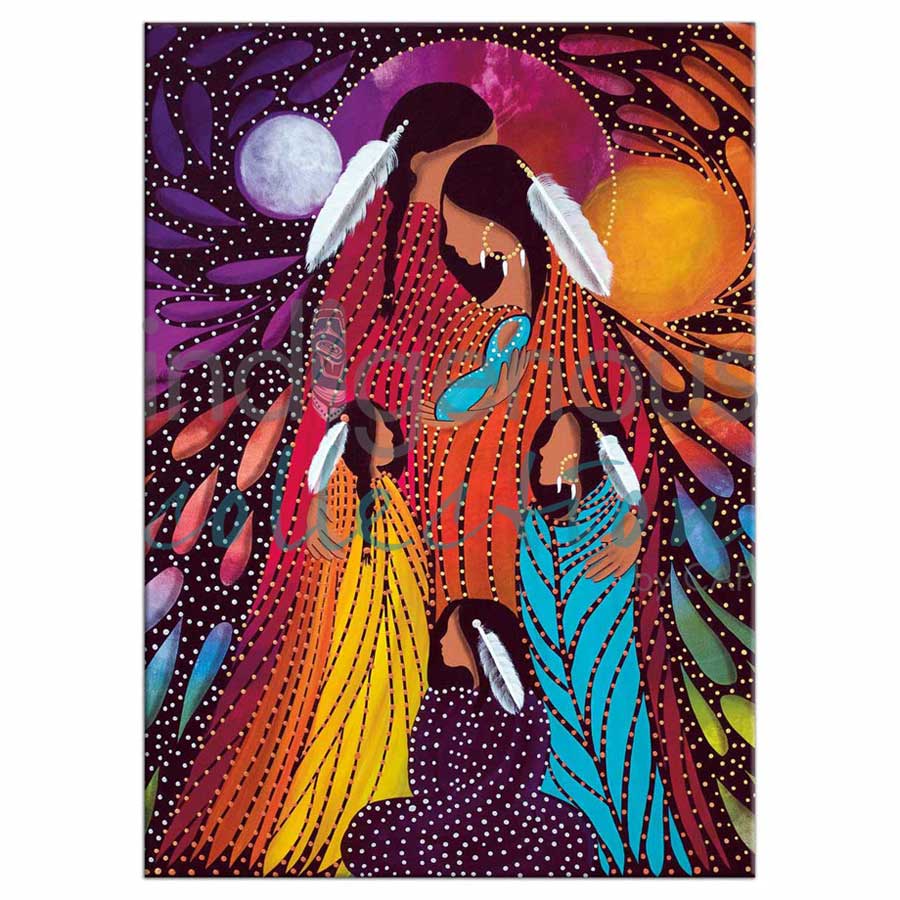 Family Magnets by artist Betty Albert