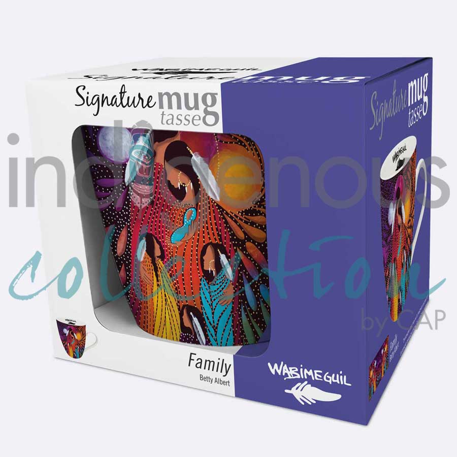 Family 18 oz. Signature Mug by artist Betty Albert