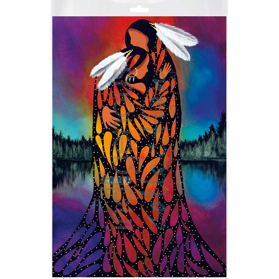 Young Love by artist Betty Albert - Cree. Indigenous Collection