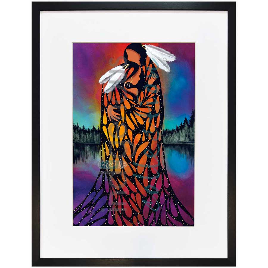 Young Love by artist Betty Albert - Cree. Indigenous Collection