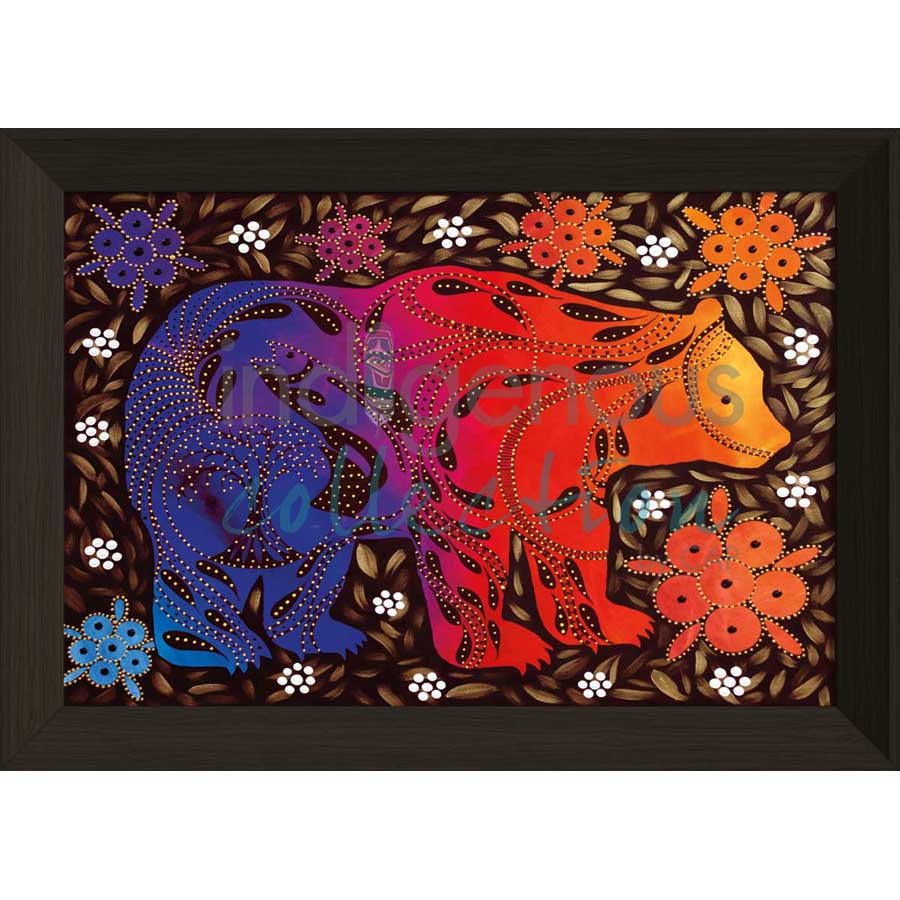 Spring Feast by artist Betty Albert - Cree. Indigenous Collection