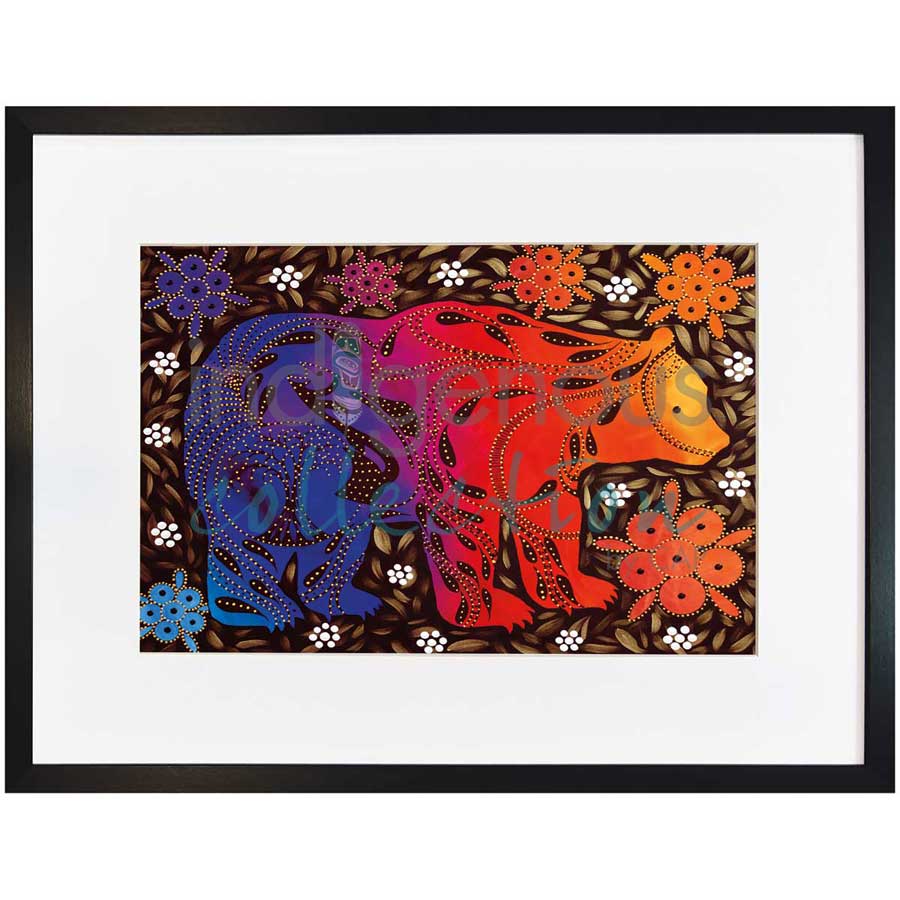 Spring Feast by artist Betty Albert - Cree. Indigenous Collection