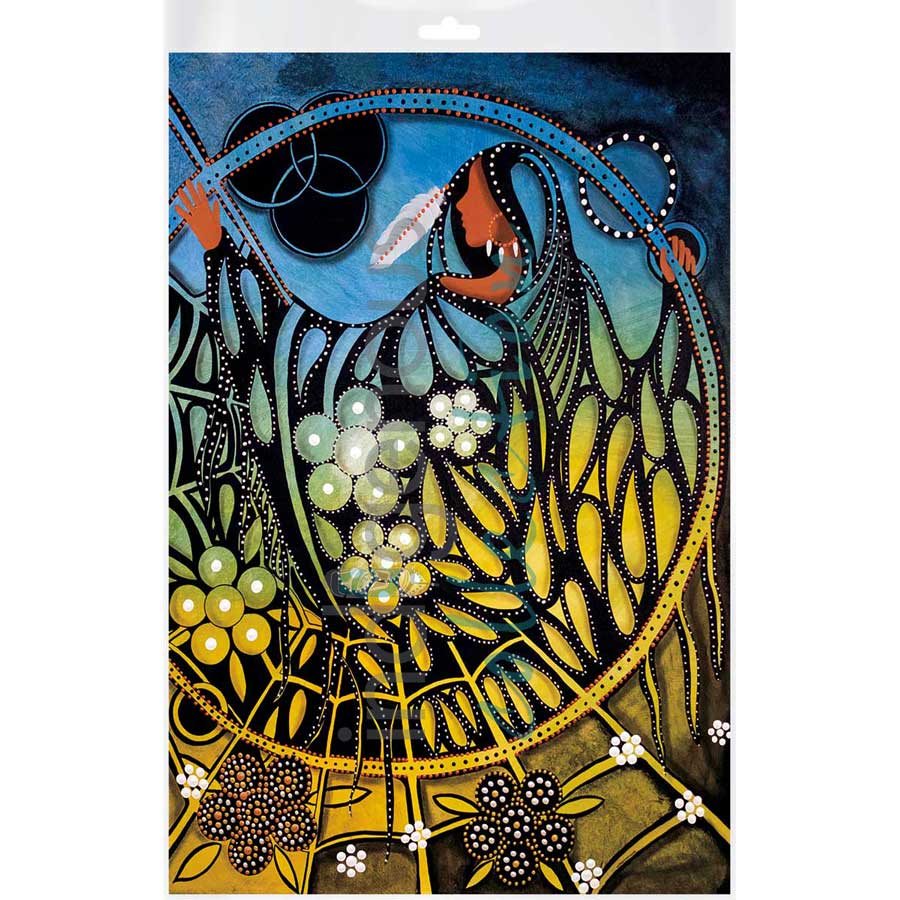 Sacred Space by artist Betty Albert - Cree. Indigenous Collection