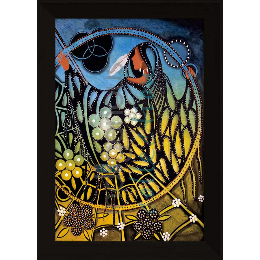 Sacred Space by artist Betty Albert - Cree. Indigenous Collection