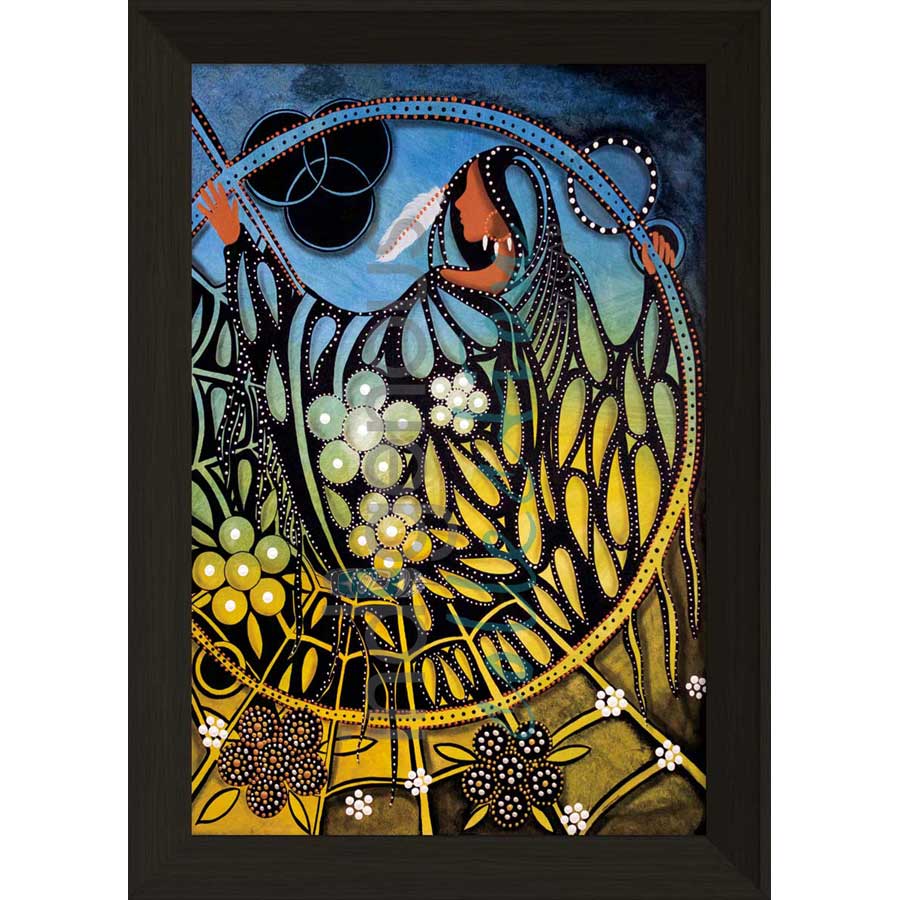 Sacred Space by artist Betty Albert - Cree. Indigenous Collection
