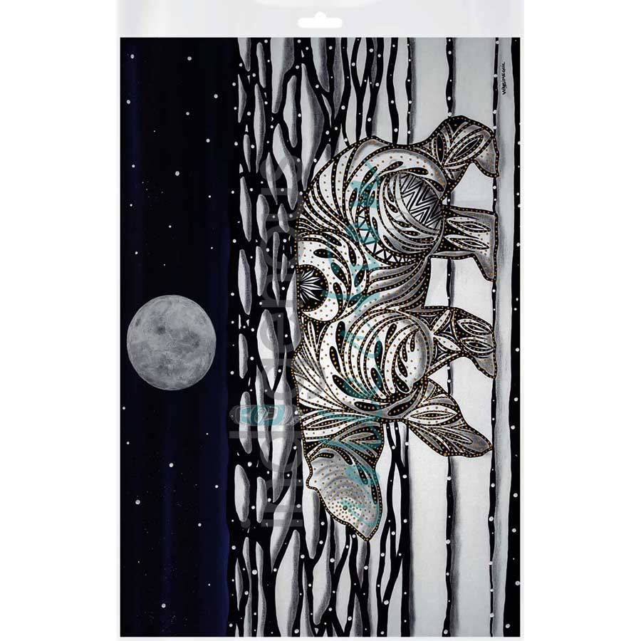 On the Edge by artist Betty Albert - Cree. Indigenous Collection