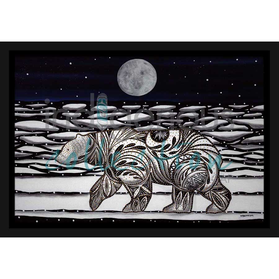 On the Edge by artist Betty Albert - Cree. Indigenous Collection