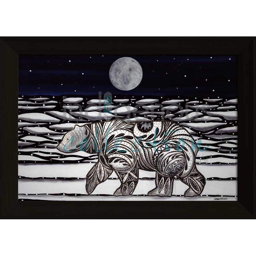 On the Edge by artist Betty Albert - Cree. Indigenous Collection