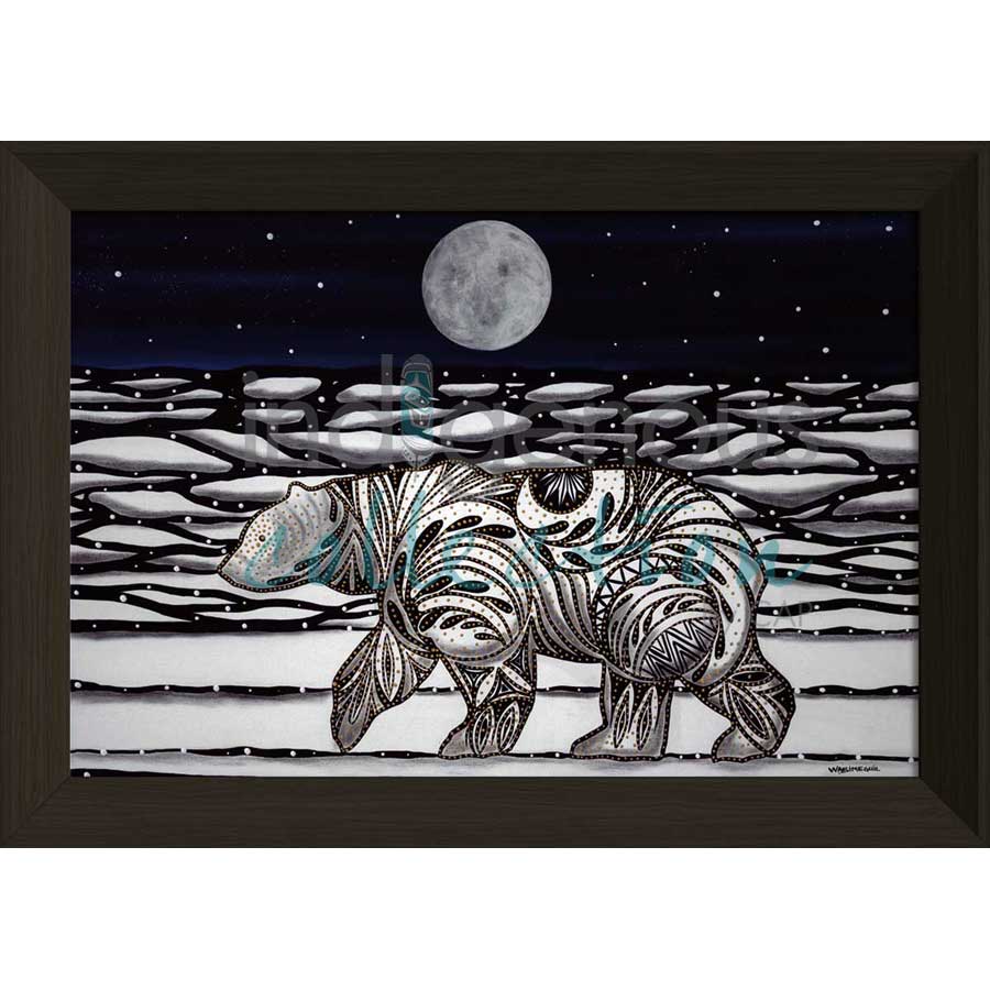 On the Edge by artist Betty Albert - Cree. Indigenous Collection