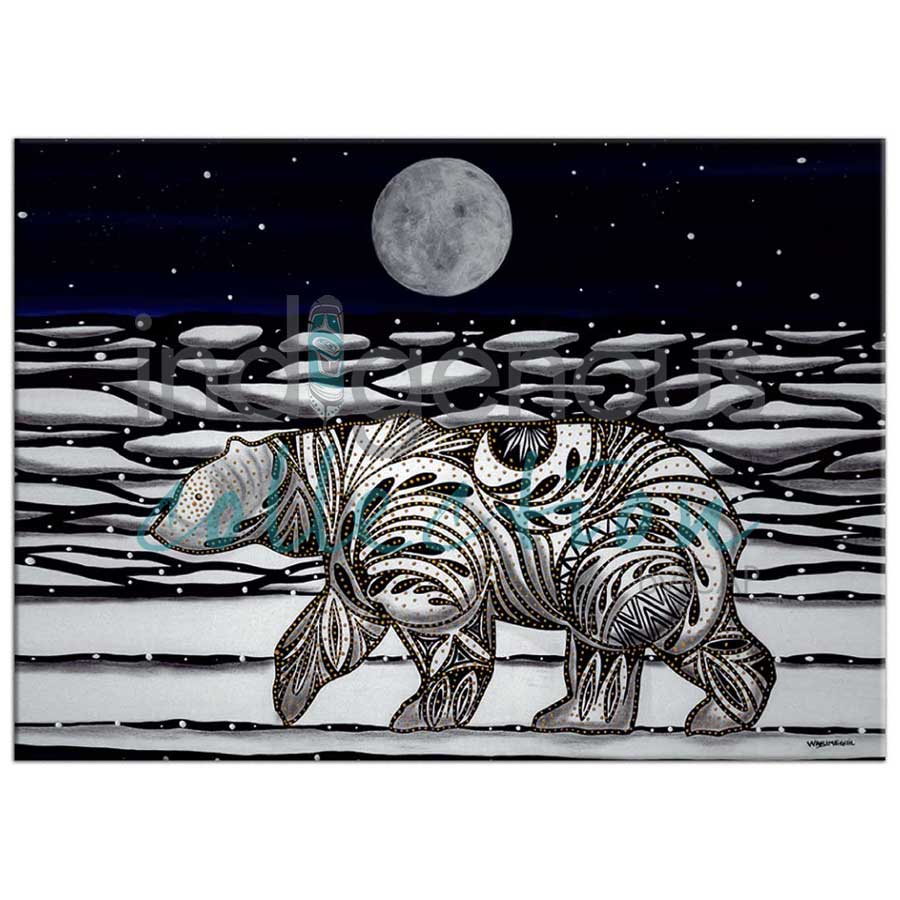On the Edge by artist Betty Albert - Cree