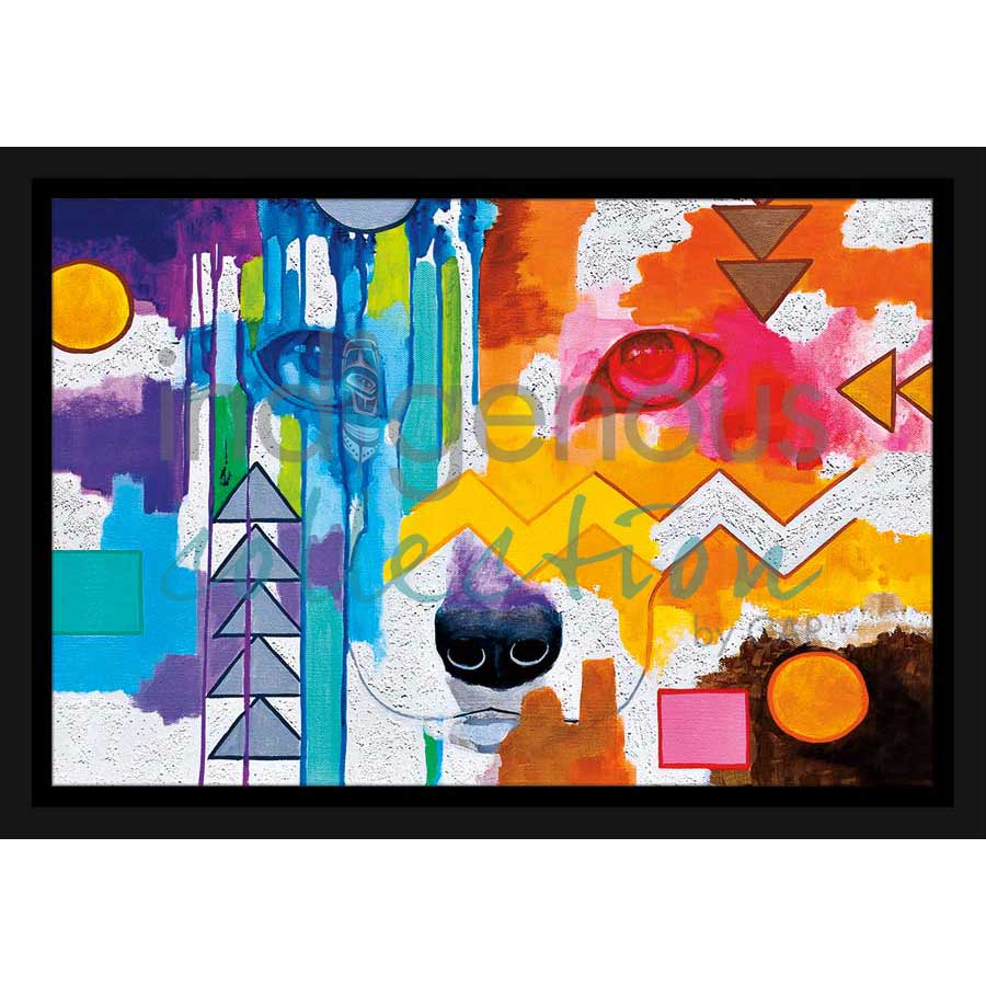 All About the EC.indd by artist John Balloue - Cherokee. Indigenous Collection