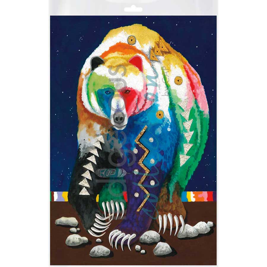 Mr. Strong by artist John Balloue - Cherokee. Indigenous Collection