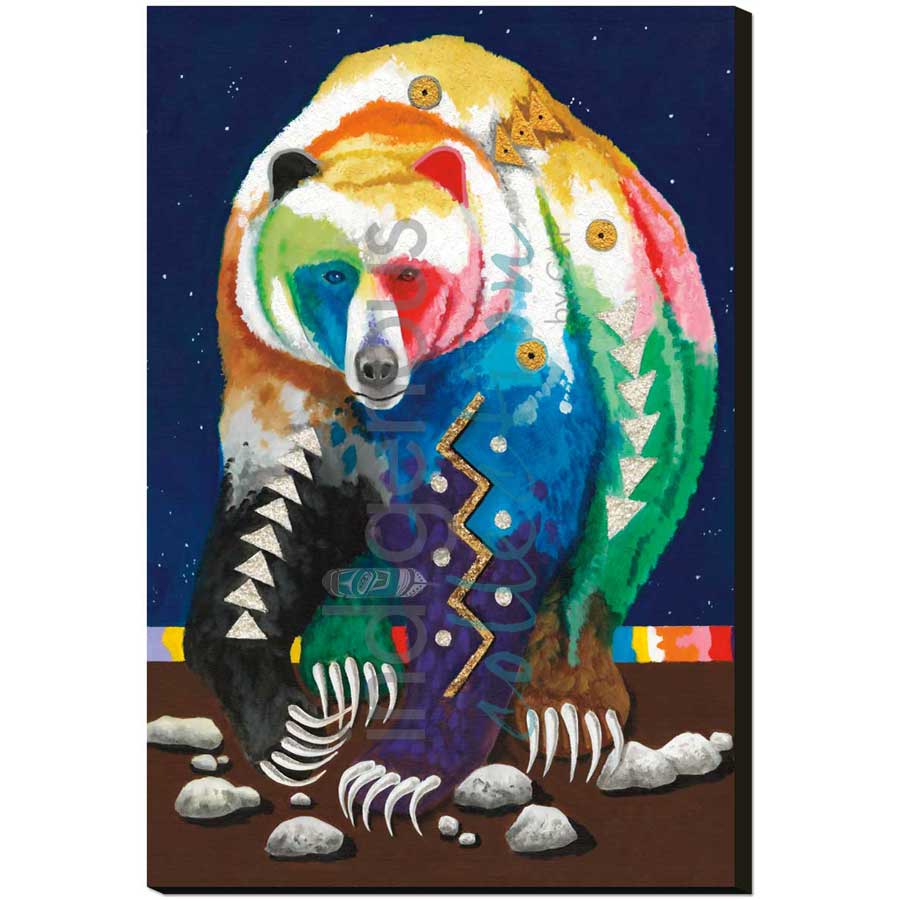Mr. Strong by artist John Balloue - Cherokee. Indigenous Collection