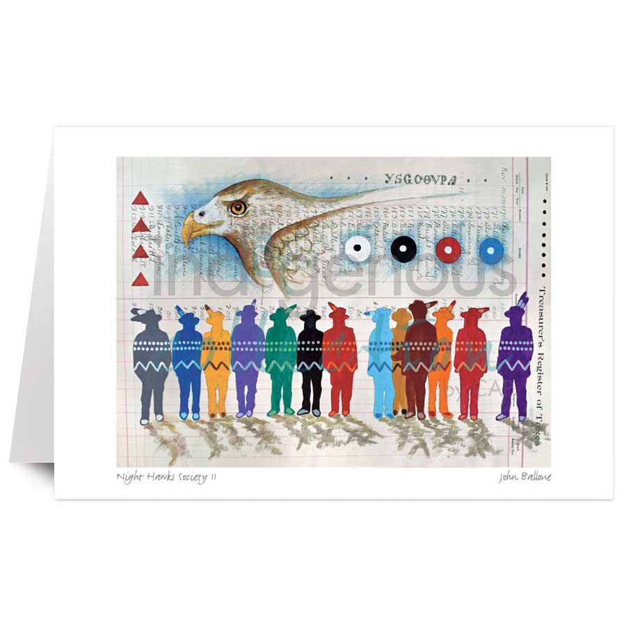 Night Hawks Society II by artist John Balloue