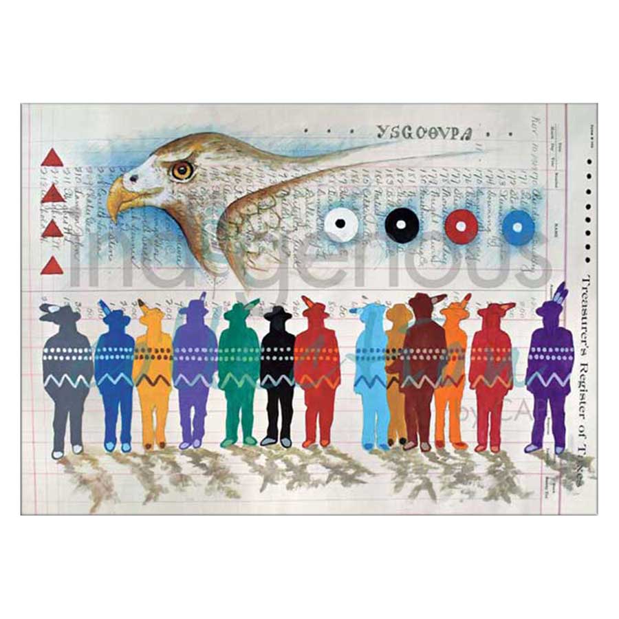 Night Hawks Society II Canvas Prints