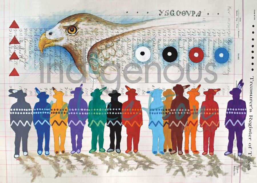 Night Hawks Society II by artist John Balloue