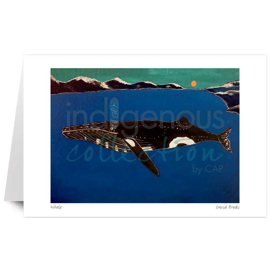 Whale by artist David Brooks