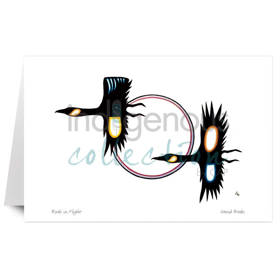 Birds in Flight by artist David Brooks