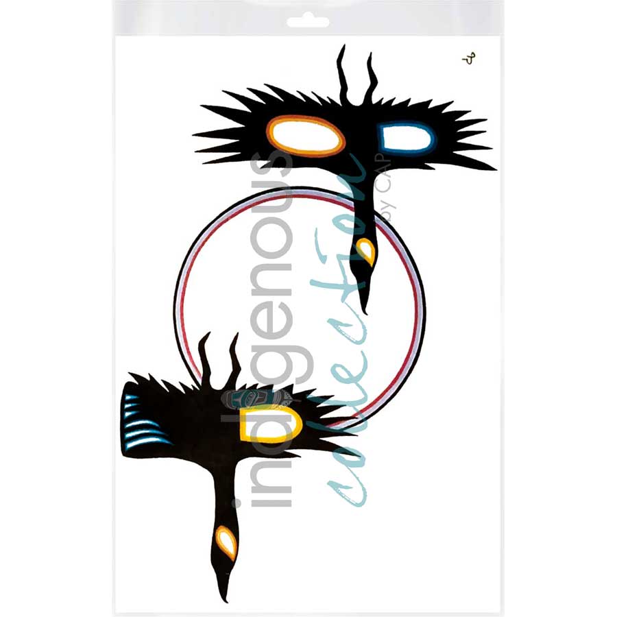 Birds in Flight by artist David Brooks - Mi'kmaq. Indigenous Collection